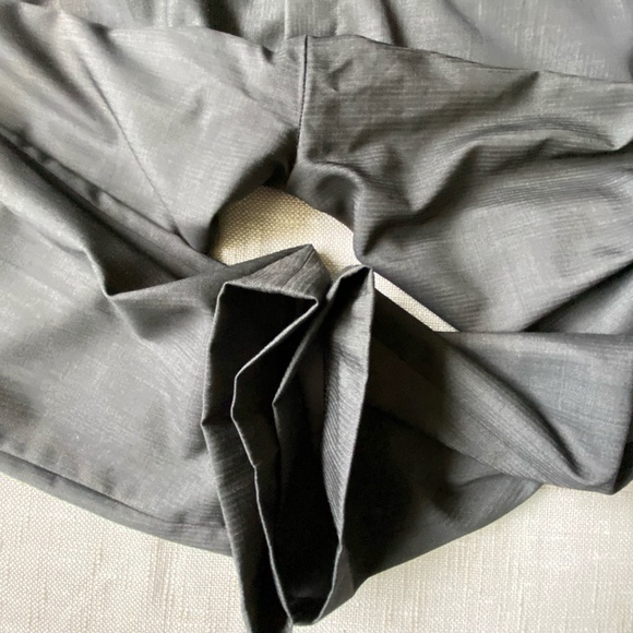 Calvin Klein Mens Dark Grey Flat Front 34X31 Lightweight Office Work Dress Pant - Picture 6 of 11